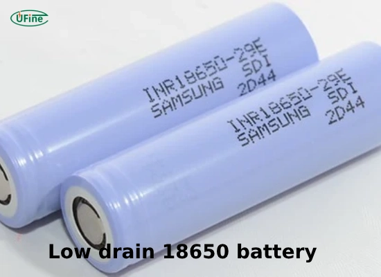 low drain 18650 battery