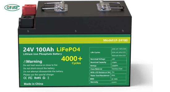 mai lelu 24v 100ah lifepo4 battery pack grade a