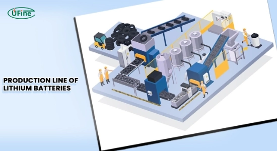 manufacturing process of lithium ion batteries