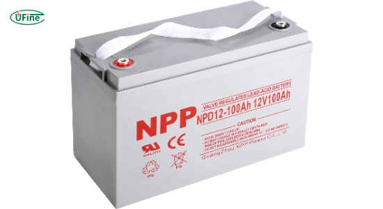 npp npd 12 v 100ah t16 1pcs