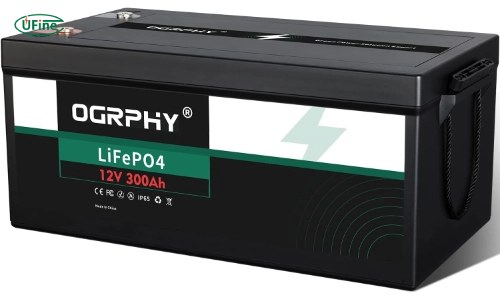 ogrphy 12v 300ah lifepo4 battery 3840wh grade a cells lithium battery