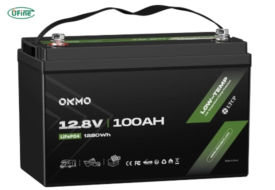 okmo 12v 100ah lifepo4 battery