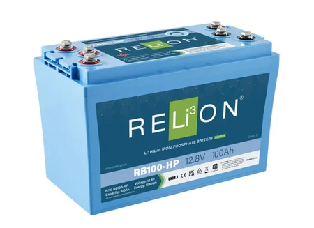 relion rb100 hp battery 12 8v 100ah