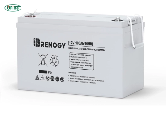 renogy deep cycle agm 12 volt 100ah battery