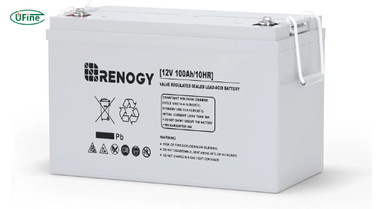 renogy deep cycle agm 12 volt 100ah battery