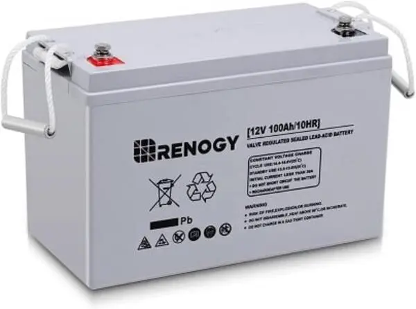 renogy deep cycle agm battery 12 volt 100ah