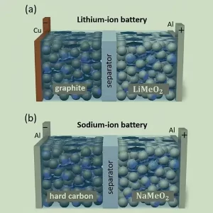 sodium ion battery and lithium ion battery