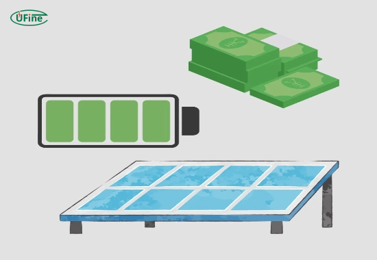 solar battery pricing