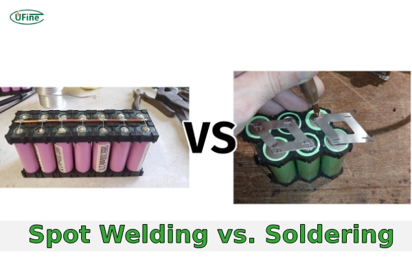 spot welding vs soldering for battery assembly