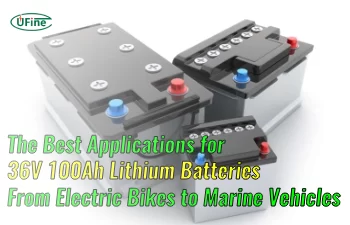 the best applications for 36v 100ah lithium batteries from electric bikes to marine vehicles