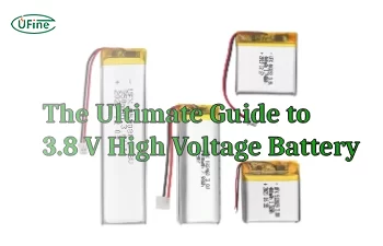 the ultimate guide to 3 8 v high voltage battery