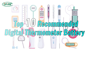 top 10 recommended digital thermometer battery