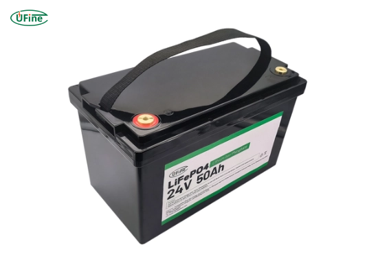 ufine 24 v 50ah lifepo4 battery