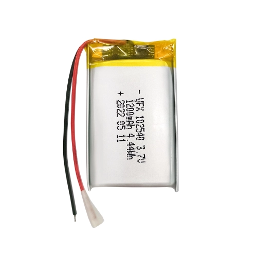 ufine battery 3 7 v 1200mah flat lithium ion battery