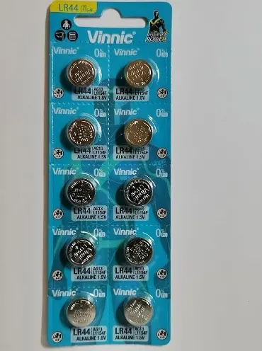 vinnic lr44 alkaline button cell