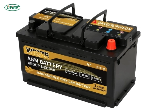 weize platinum agm battery