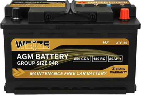 weize platinum agm battery