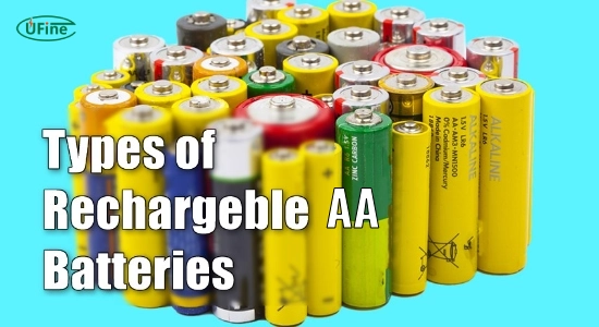 what are rechargeable aa batteries and their types