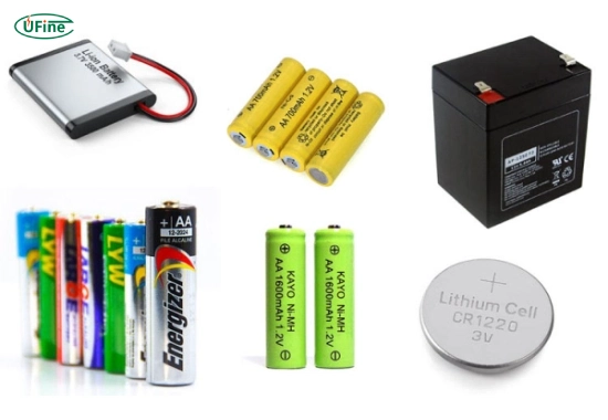 what are the main types of small rechargeable batteries