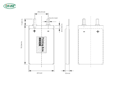 what is a 3 8 V high voltage battery