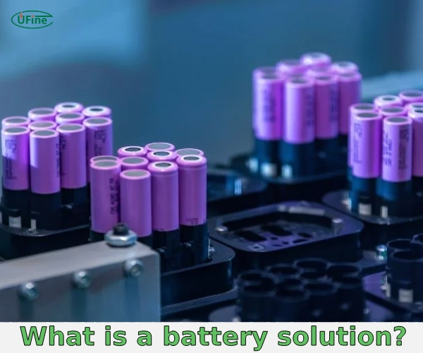 what is a battery solution