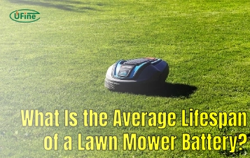 what is the average lifespan of a lawn mower battery