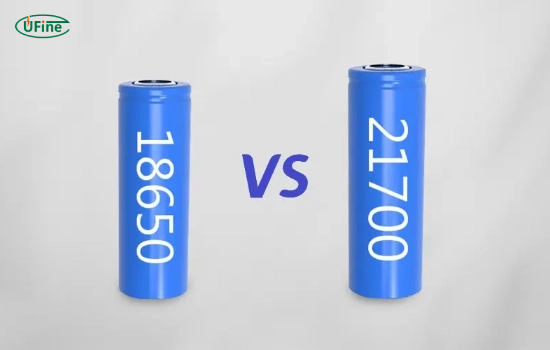 what is the difference between 21700 and 18650 batteries