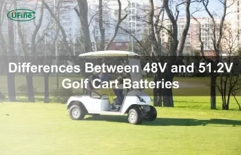 what is the difference between 48v and 51 2v golf cart batteries