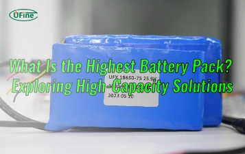 what is the highest battery pack available