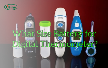 what size battery for digital thermometer