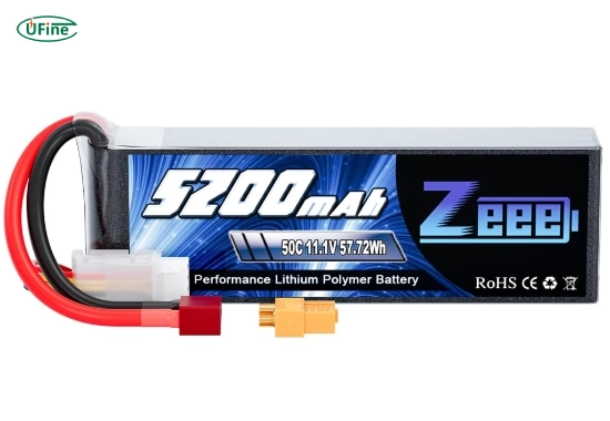 zeee 3s lipo battery 5200mah 11 1v